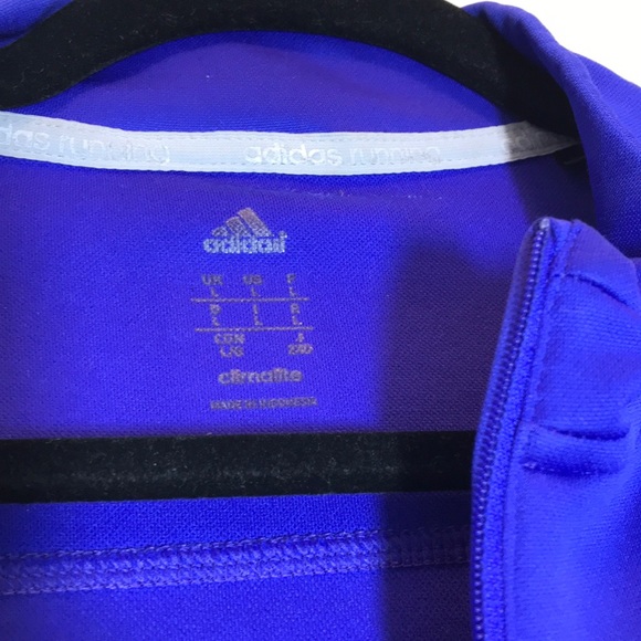 adidas Climalite Running Jacket Size L - Picture 6 of 11